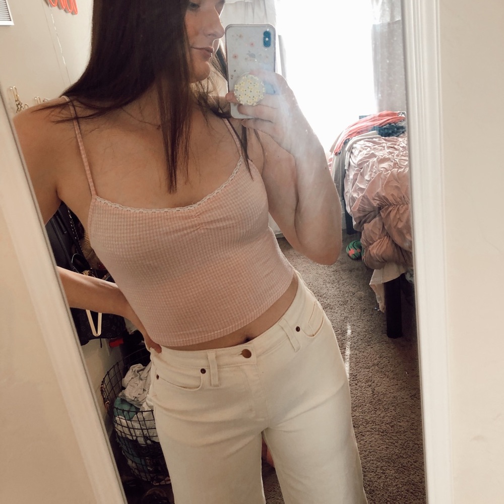 Light pink tank top
